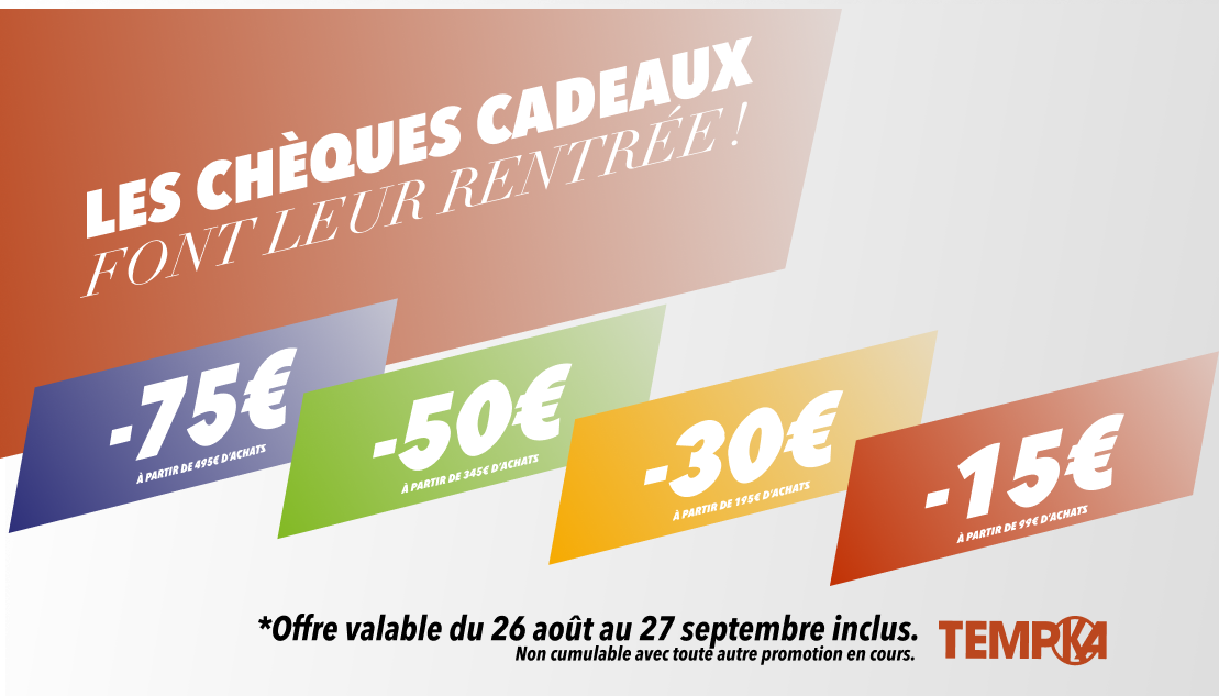 OFFRES EXCLUSIVES DE RENTRÉE :)