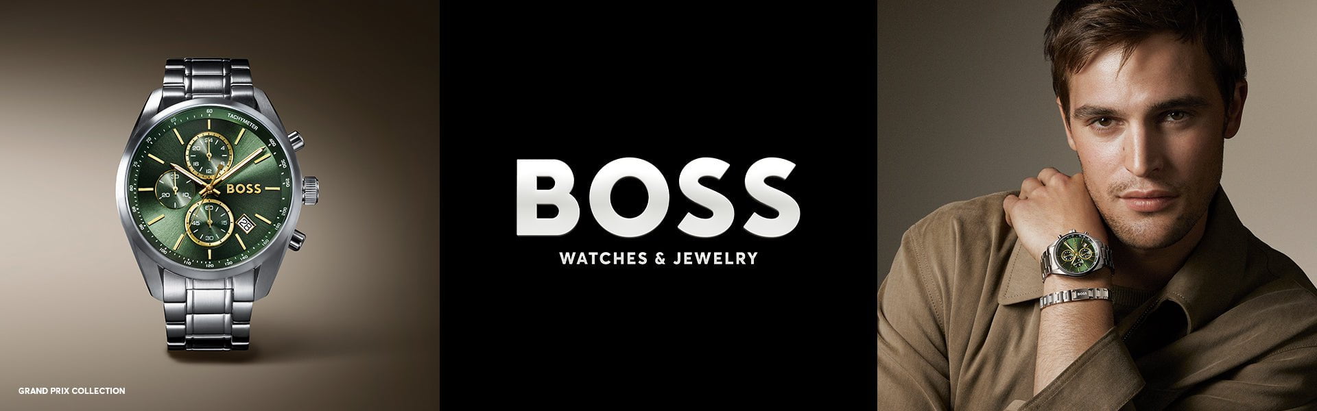 Bannière Montres homme Boss