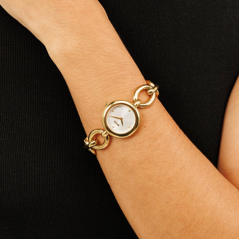 BOSS Montre BOSS Femme Alive en Acier Doré 1502792