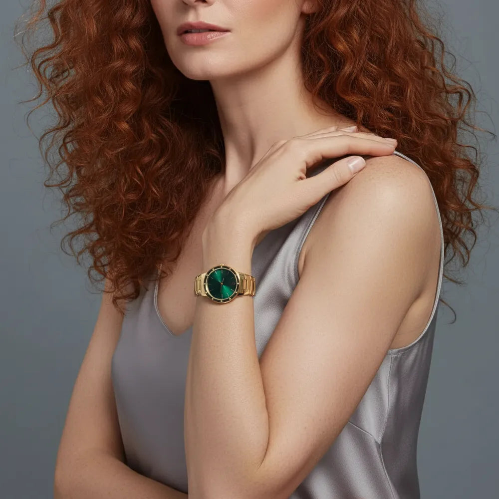 BOSS Montre BOSS Femme Breath en Acier Doré 1502649