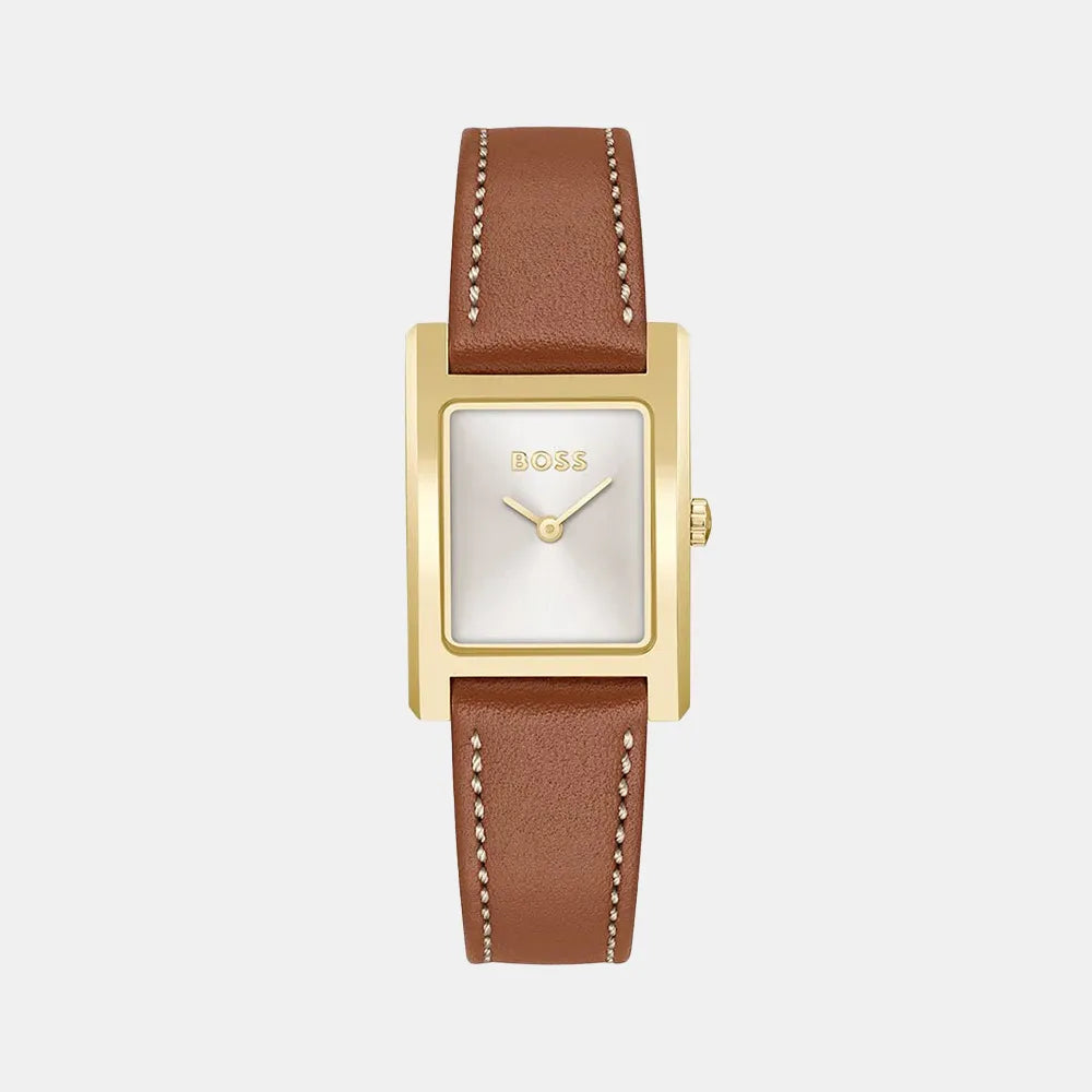 BOSS Montre BOSS Femme Business en Cuir Marron 1502741