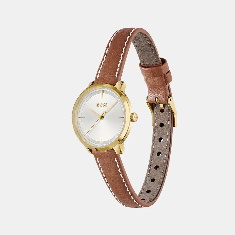 BOSS Montre BOSS Femme Lucia en Cuir Marron 1502817