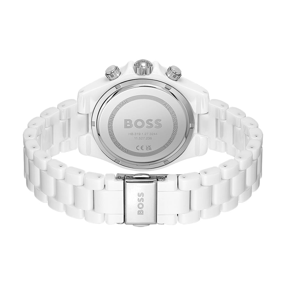 BOSS Montre BOSS Femme Novia Ceramic en Céramique Blanc 1502630