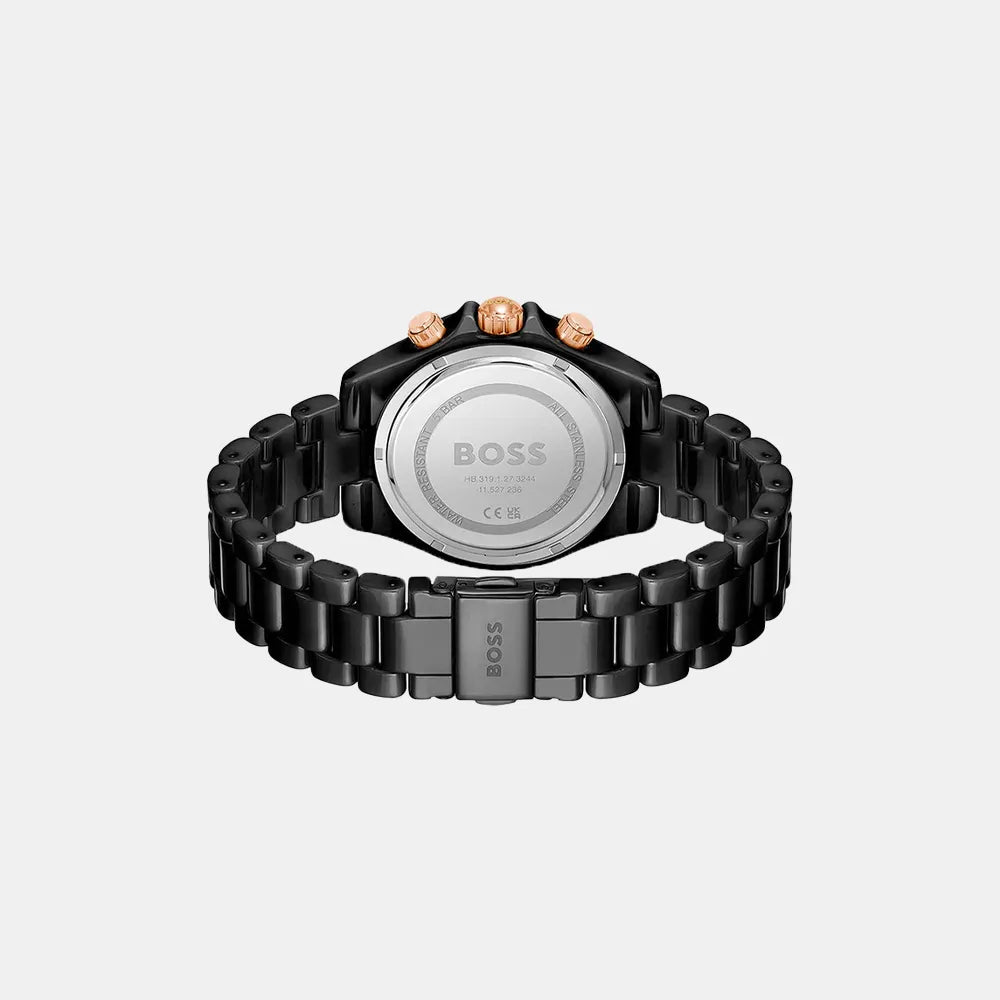 BOSS Montre BOSS Femme Novia Ceramic en Céramique Noir 1502633