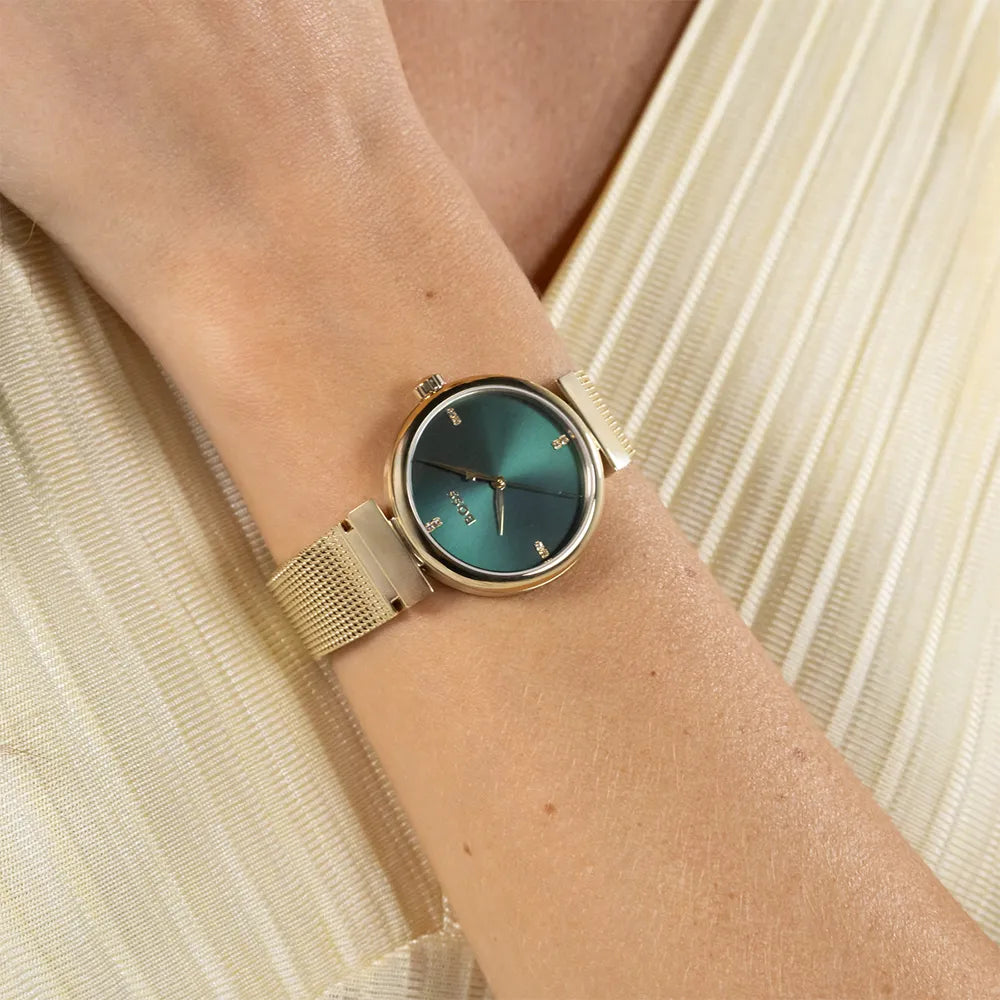 BOSS Montre BOSS Femme Rosehill en Acier Doré 1502855