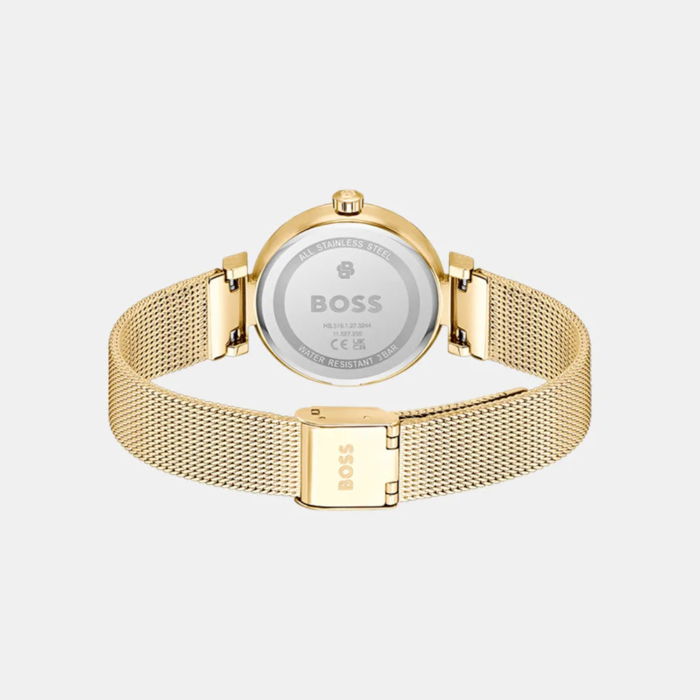 BOSS Montre BOSS Femme Rosehill en Acier Doré 1502855