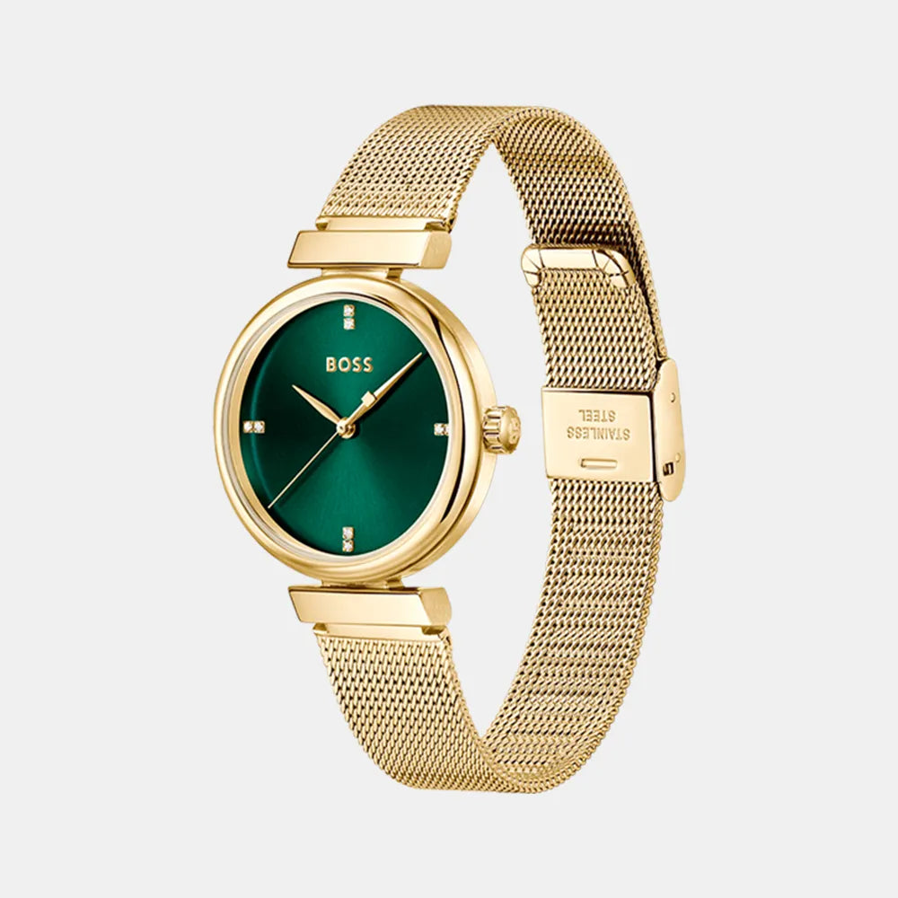 BOSS Montre BOSS Femme Rosehill en Acier Doré 1502855