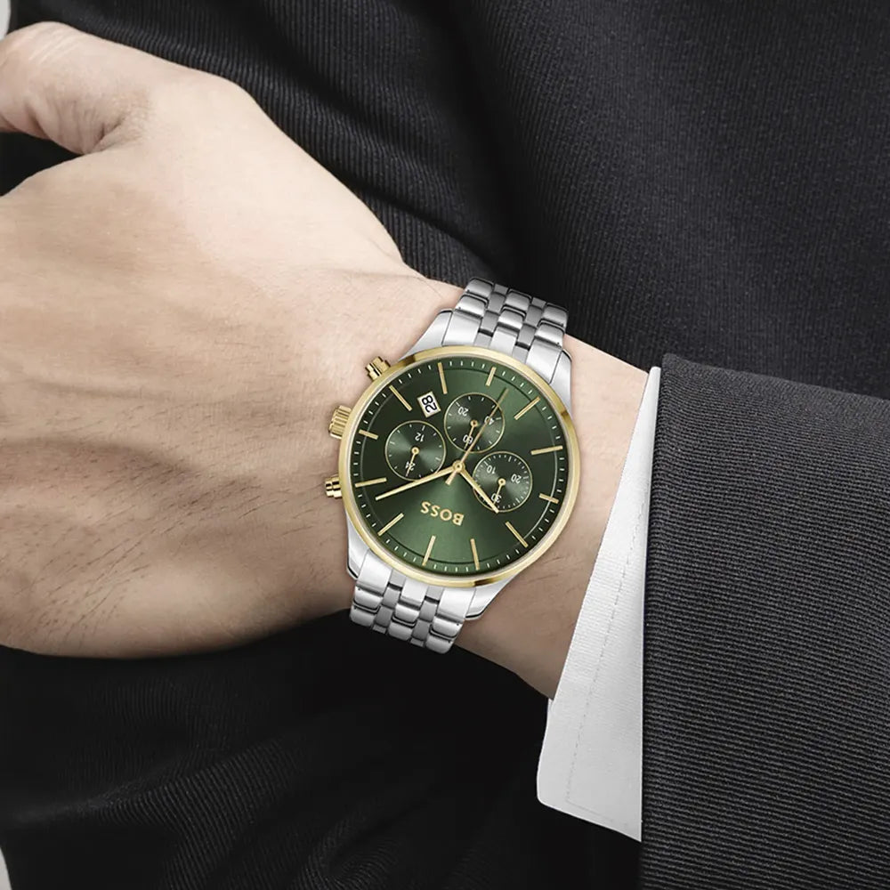 BOSS Montre BOSS Homme Avery Chronographe en Acier 1514159