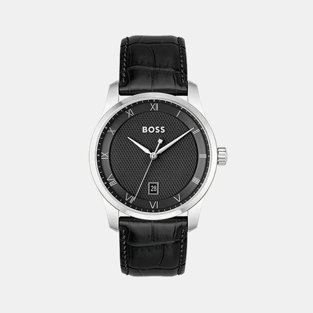 BOSS Montre BOSS Homme Business en Cuir Noir 1514122