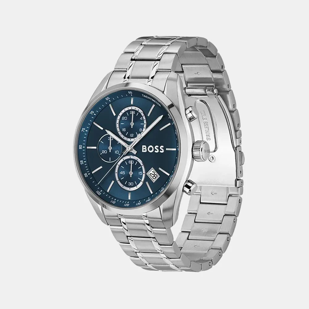 BOSS Montre BOSS Homme Grand prix 44 Chronographe en Acier 1514226