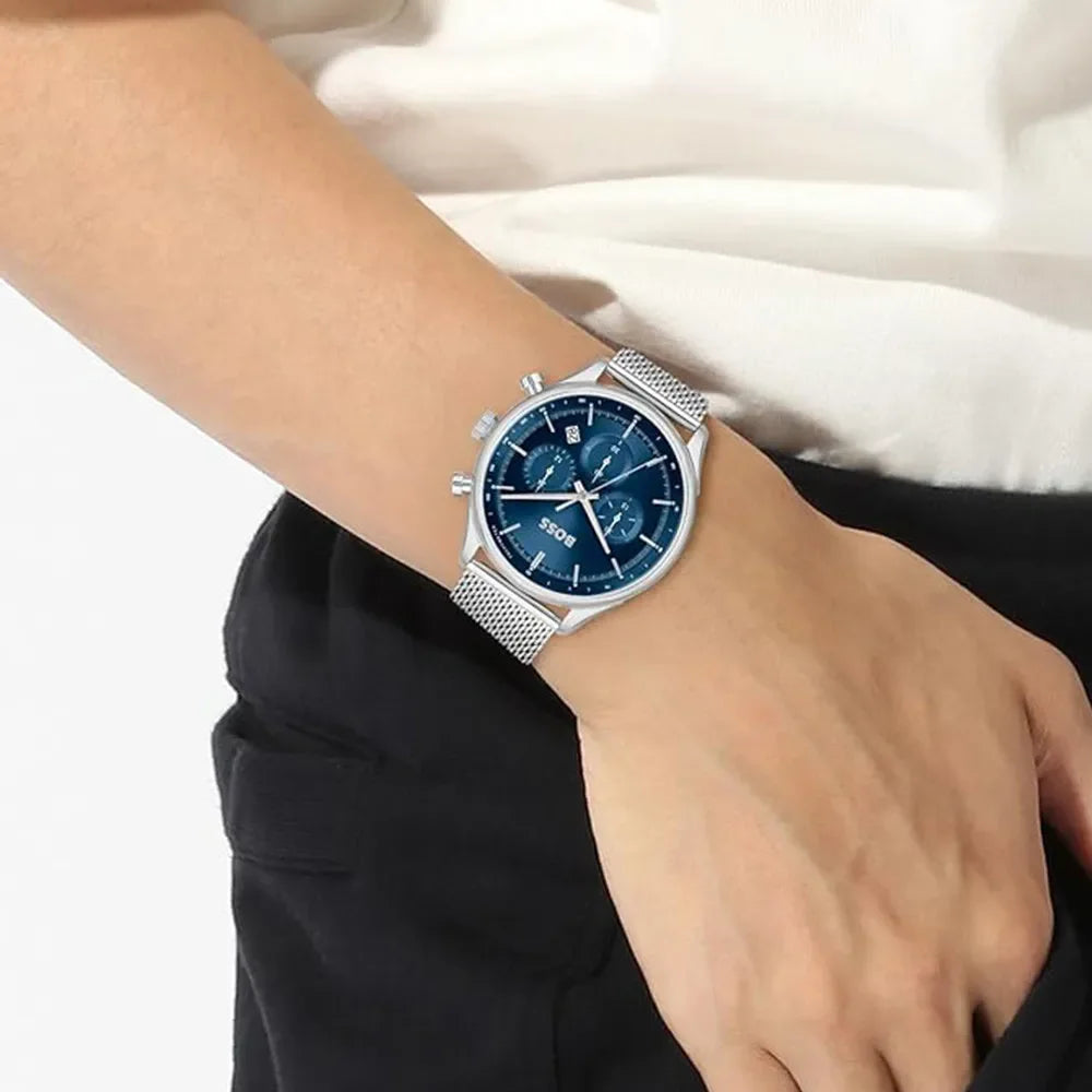 BOSS Montre BOSS Homme Gregor en Acier Milanais 1514052