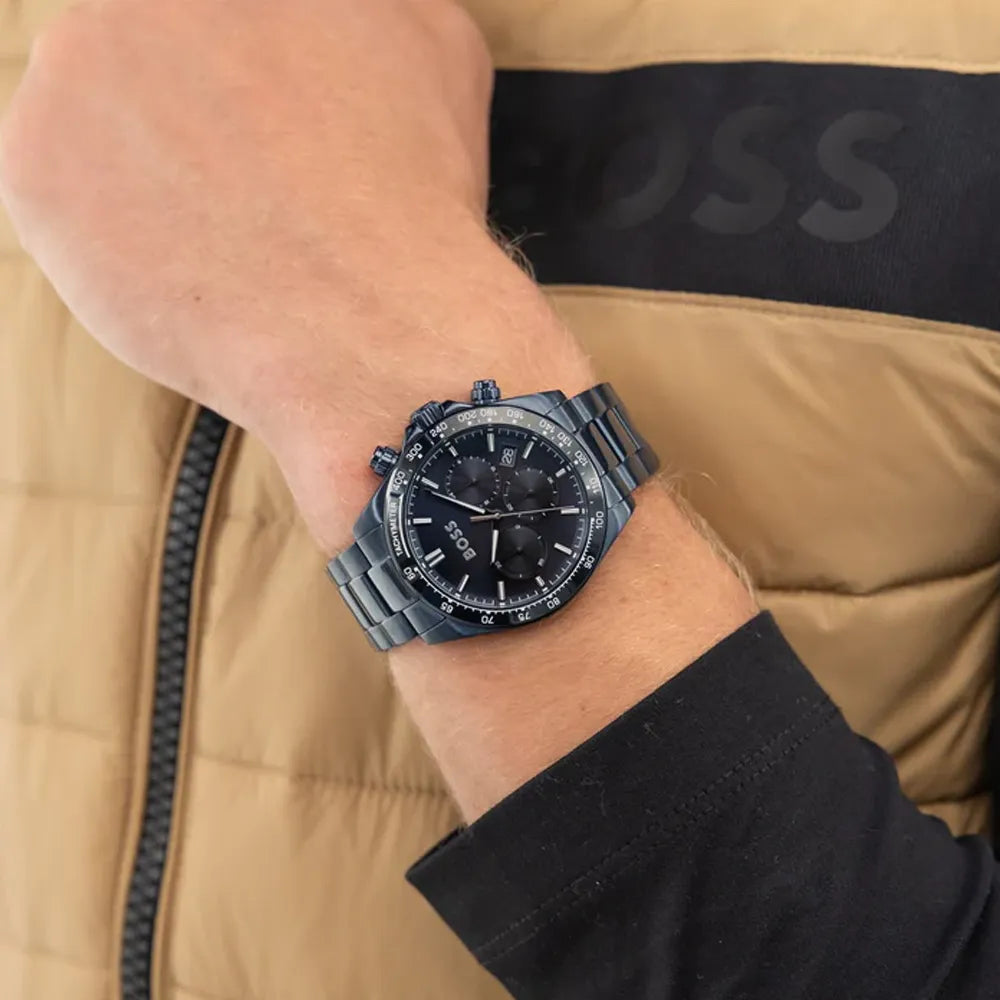 BOSS Montre BOSS Homme Hero 2.0 Chronographe en Acier 1514270
