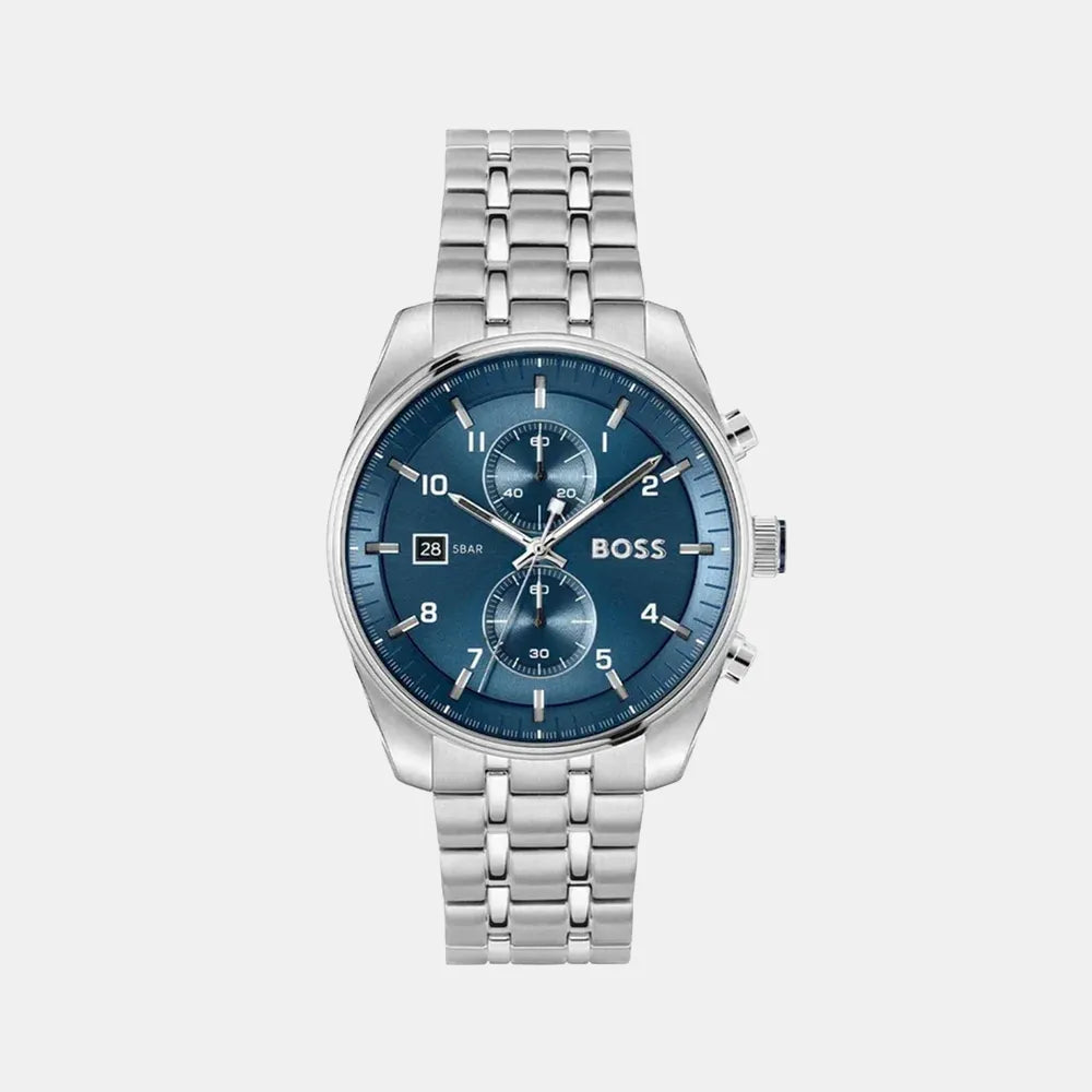 BOSS Montre BOSS Homme Skytraveller Chronographe en Acier 1514216