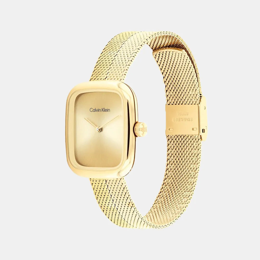 CALVIN KLEIN Montre CALVIN KLEIN Femme CK Adore en Acier Doré 25100099