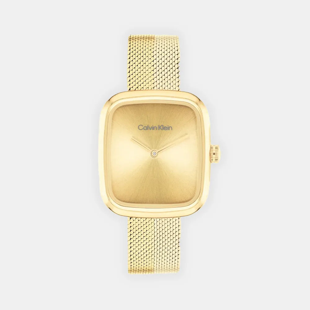 CALVIN KLEIN Montre CALVIN KLEIN Femme CK Adore en Acier Doré 25100099