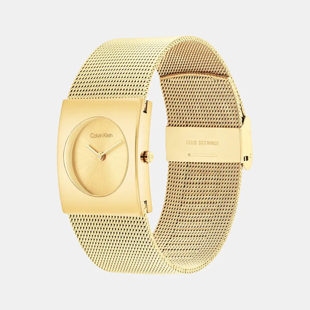 CALVIN KLEIN Montre CALVIN KLEIN Femme CK Pulse en Acier Doré 25100062