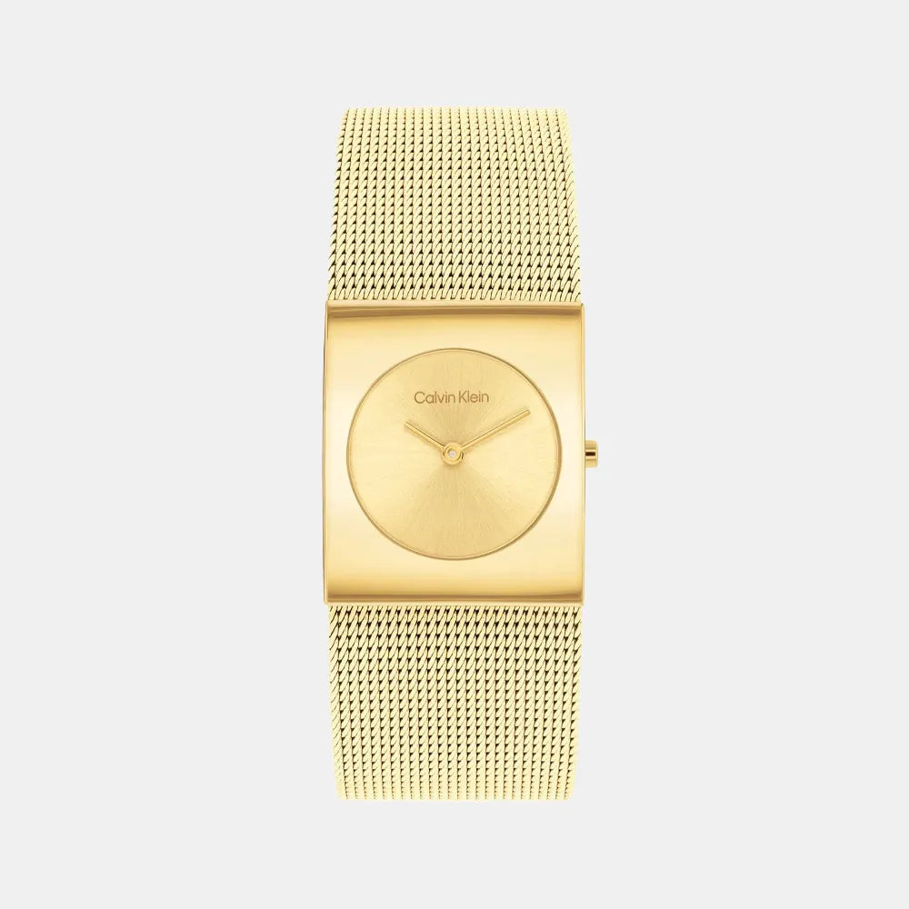 CALVIN KLEIN Montre CALVIN KLEIN Femme CK Pulse en Acier Doré 25100062