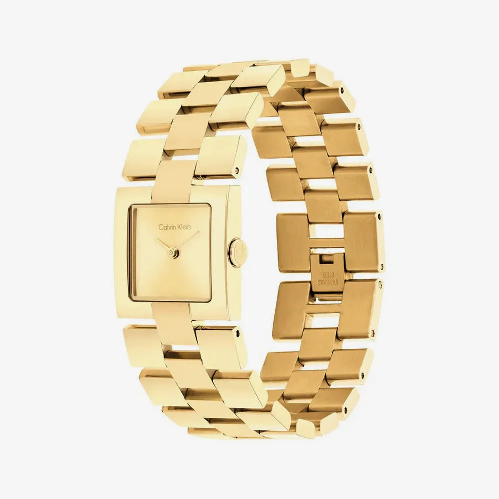 CALVIN KLEIN Montre CALVIN KLEIN Femme en Acier Doré 25100089