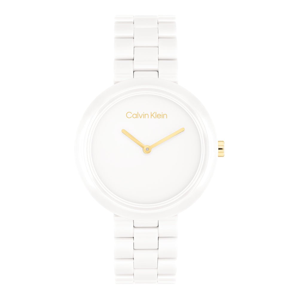 CALVIN KLEIN Montre CALVIN KLEIN Femme en Céramique Blanc 25100072