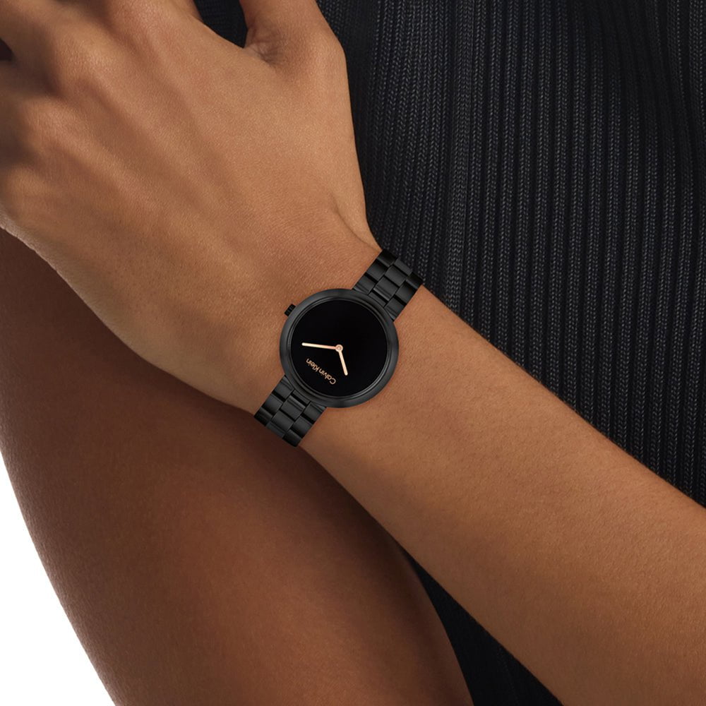 CALVIN KLEIN Montre CALVIN KLEIN Femme en Céramique Noir 25100075