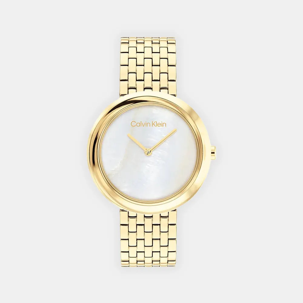 CALVIN KLEIN Montre CALVIN KLEIN Femme Twist Bezel en Acier Doré 25200321
