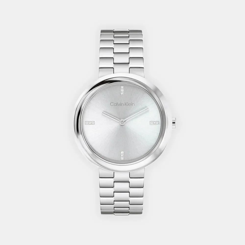 CALVIN KLEIN Montre CALVIN KLEIN Femme Twisted Bezel en Acier 25100093
