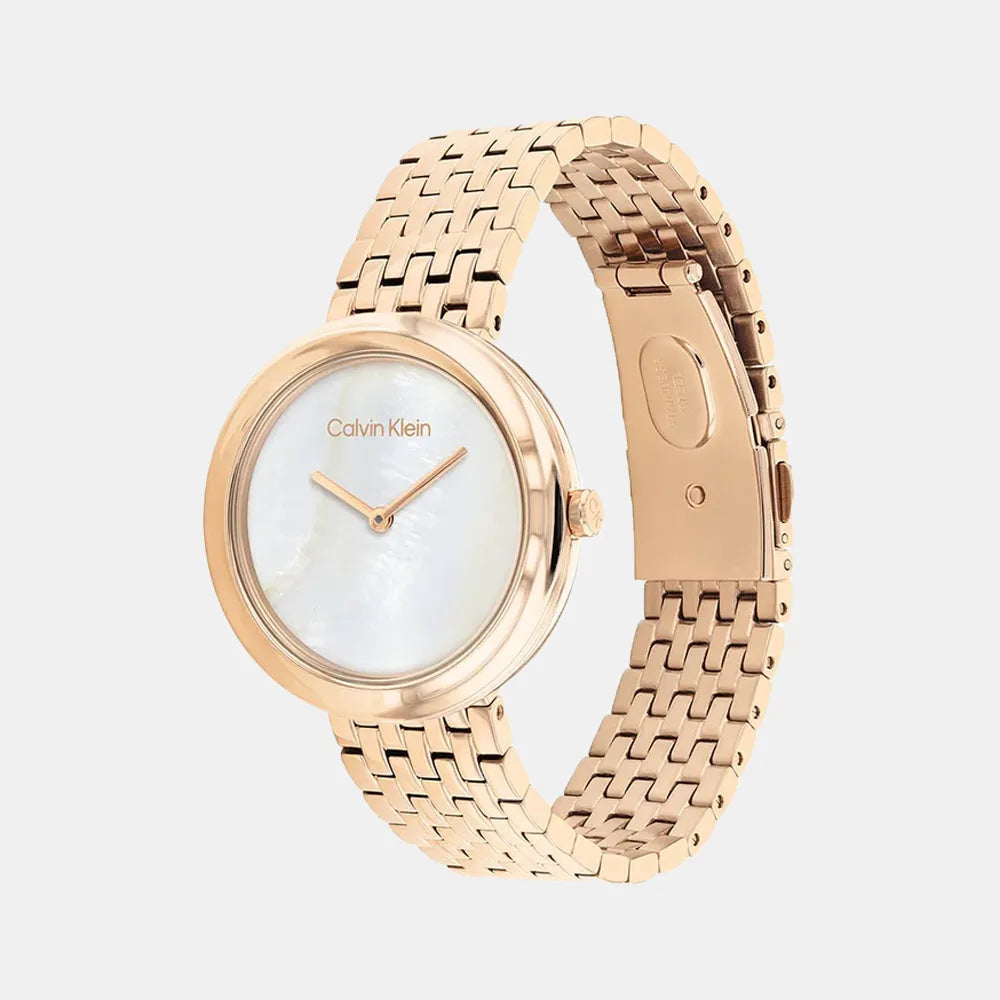 CALVIN KLEIN Montre CALVIN KLEIN Femme Twisted Bezel en Acier 25200322