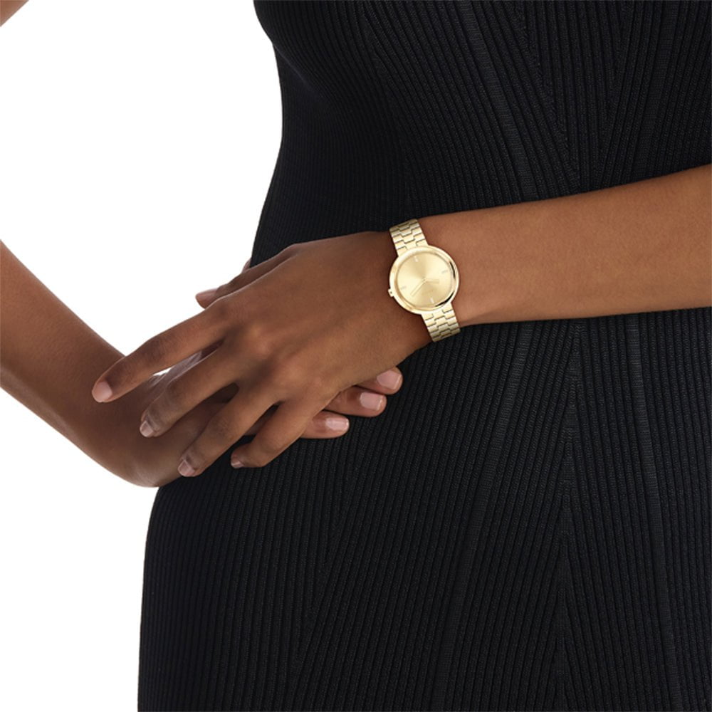 CALVIN KLEIN Montre CALVIN KLEIN Femme Twisted Bezel en Acier Doré 25100094