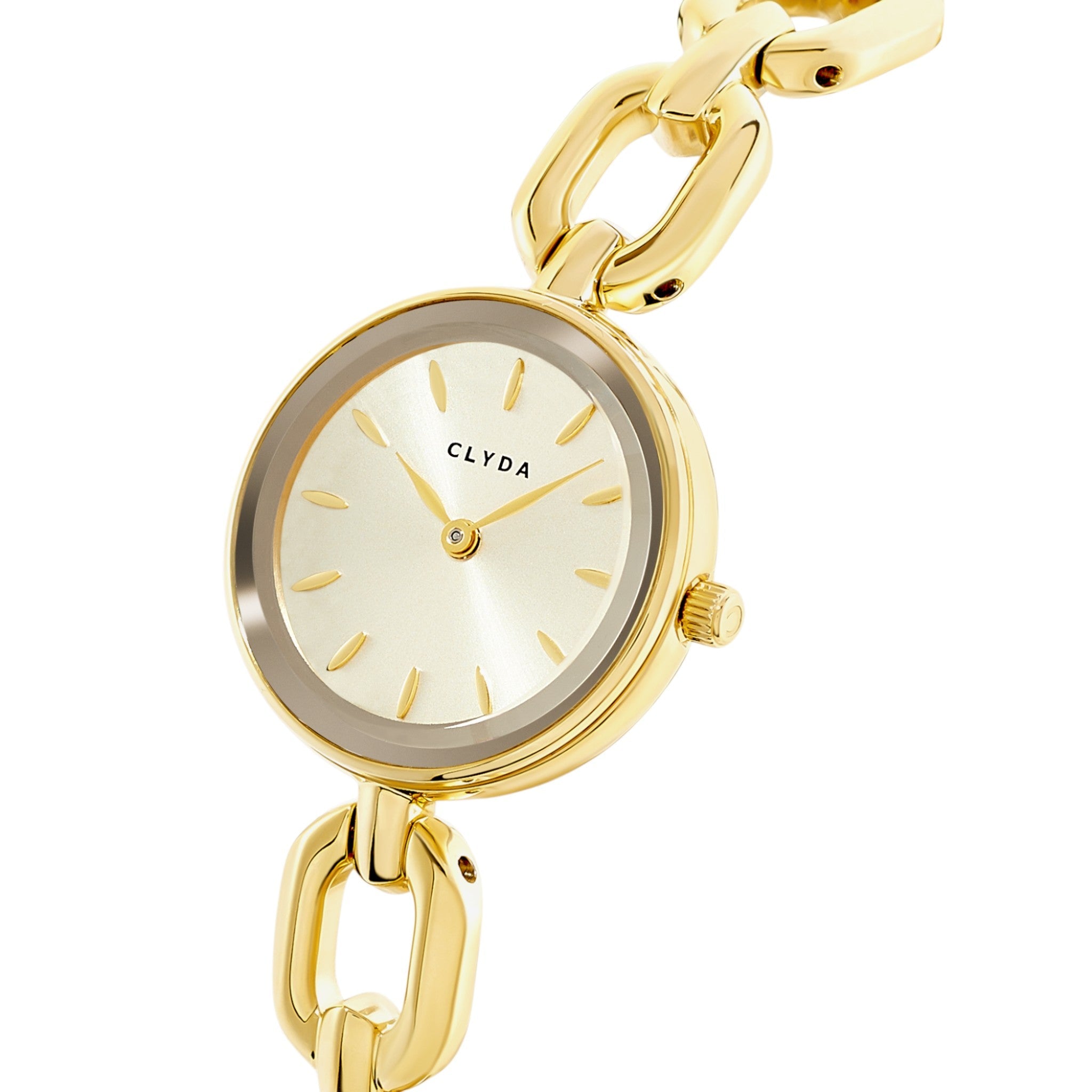 CLYDA Montre CLYDA Femme Sulia en Acier Doré CLA834DDD