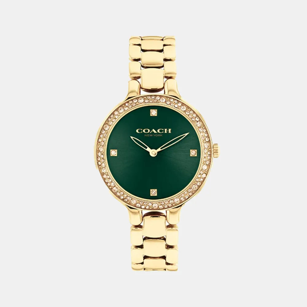 COACH Montre COACH Femme Chelsea en Acier Doré 14504251