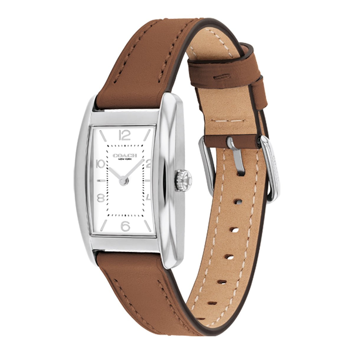 COACH Montre COACH Femme Reese en Cuir Marron 14504311