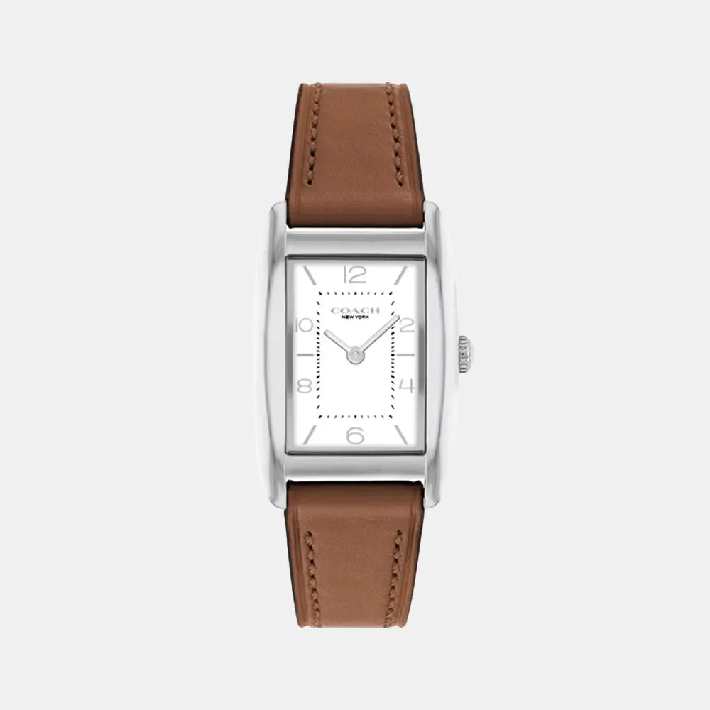 COACH Montre COACH Femme Reese en Cuir Marron 14504311