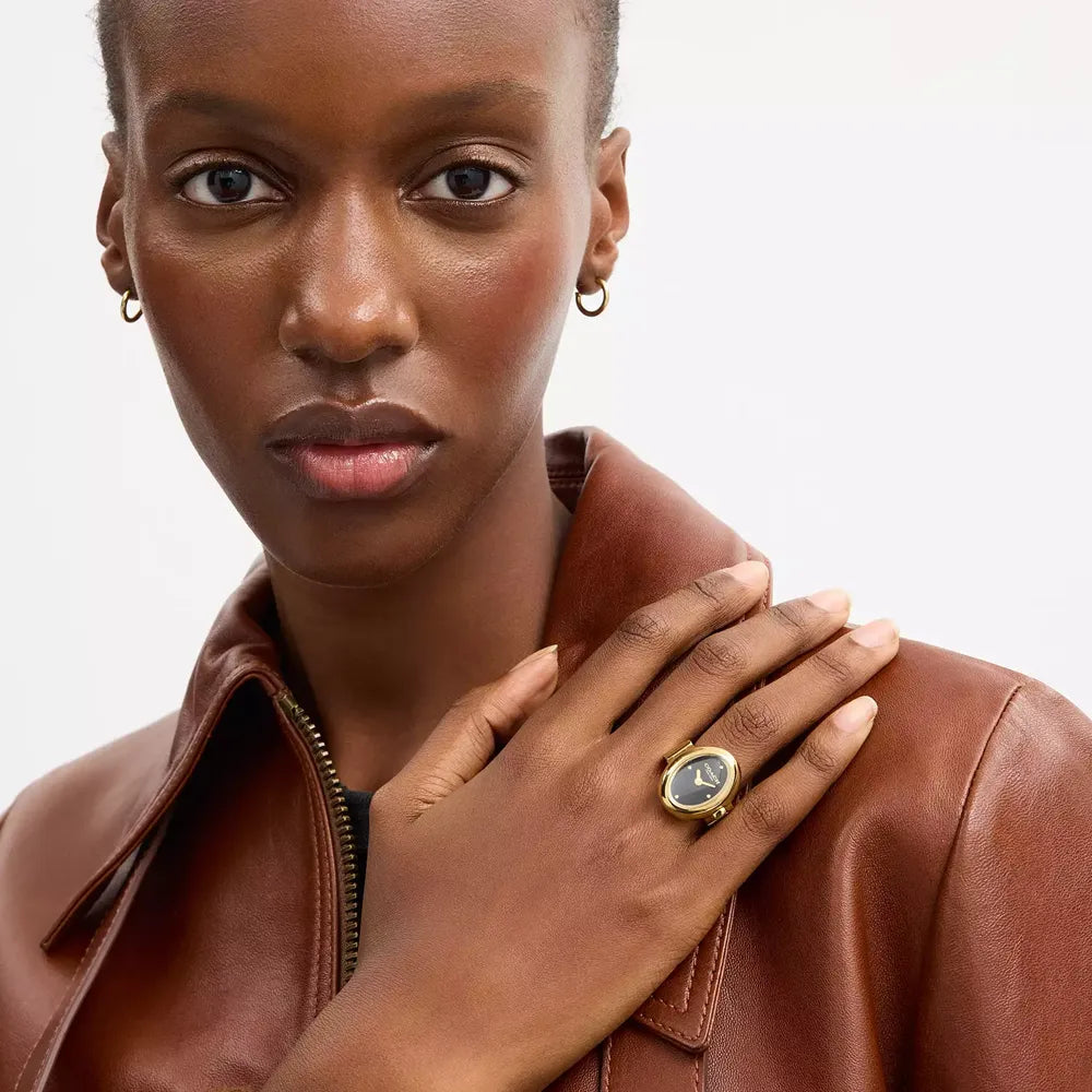 COACH Montre COACH Femme Sammy Bague en Acier Doré 14504623