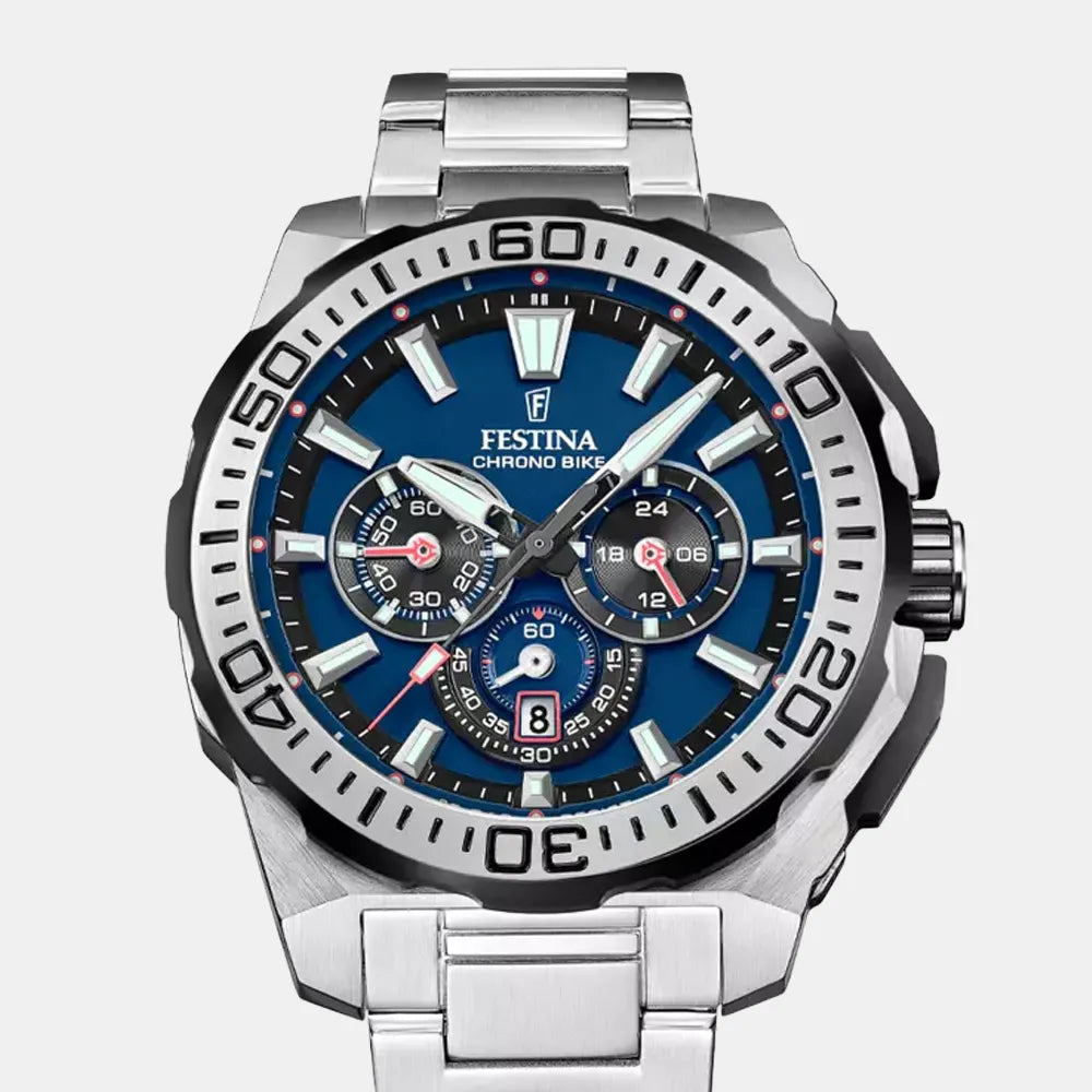 FESTINA Montre FESTINA Homme Chrono Bike Chronographe en Acier F20724/2