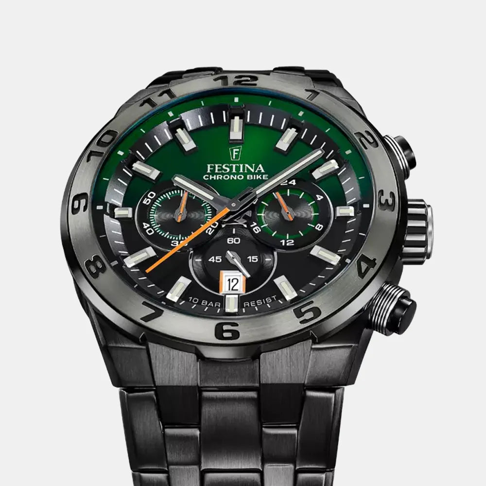 FESTINA Montre FESTINA Homme Chrono Bike en Acier Noir F20673/2