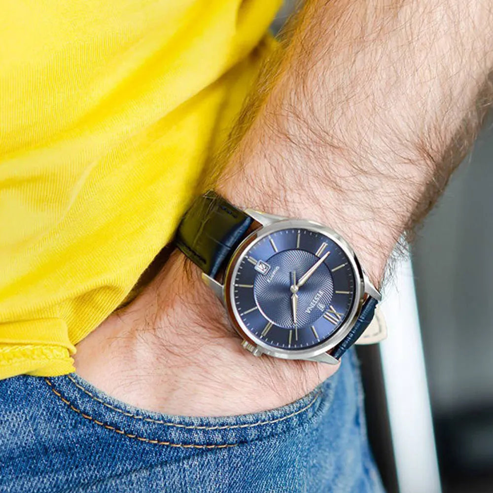 FESTINA Montre FESTINA Homme Classique en Cuir Bleu F20426/2