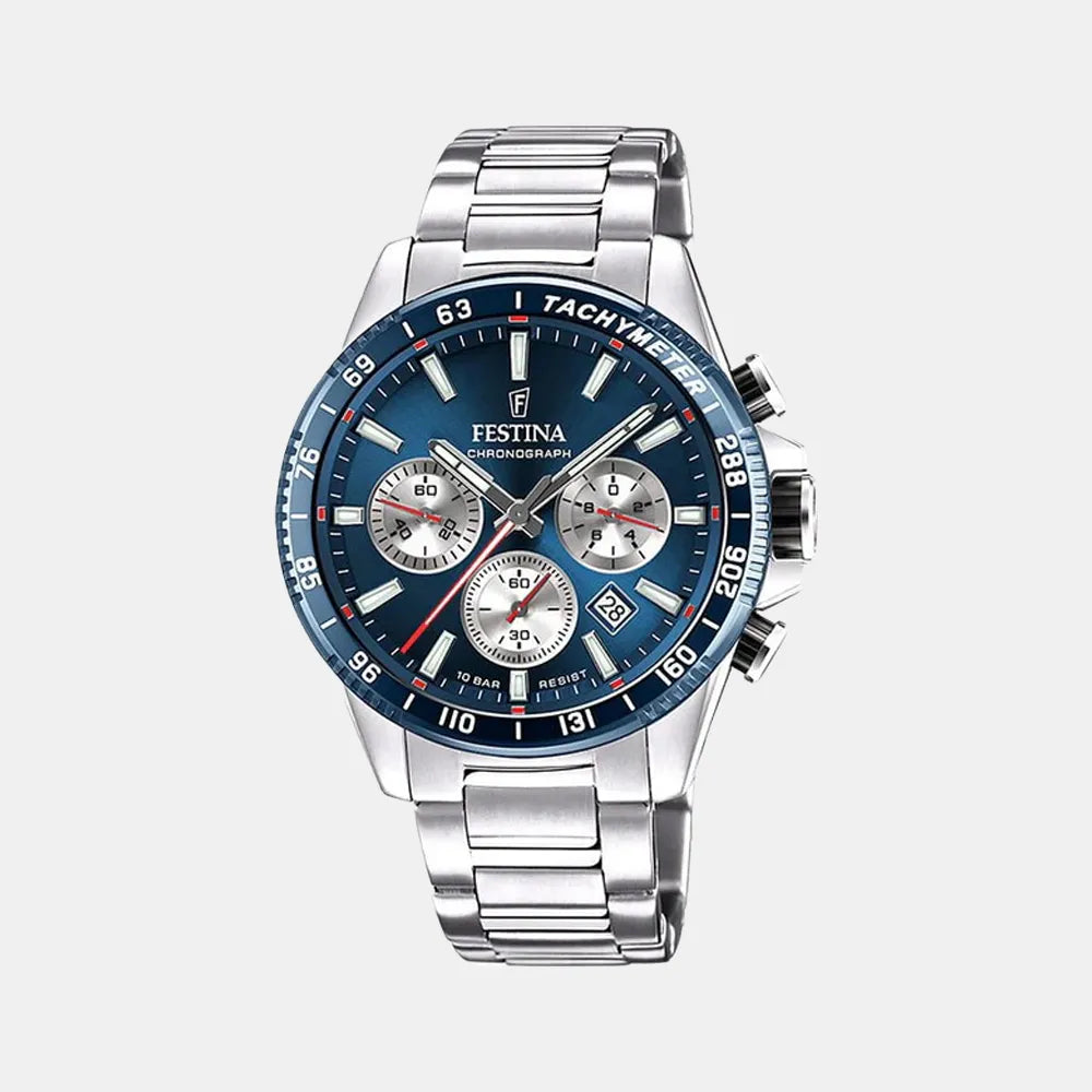 FESTINA Montre FESTINA Homme Timeless Chronographe en Acier F20560/2