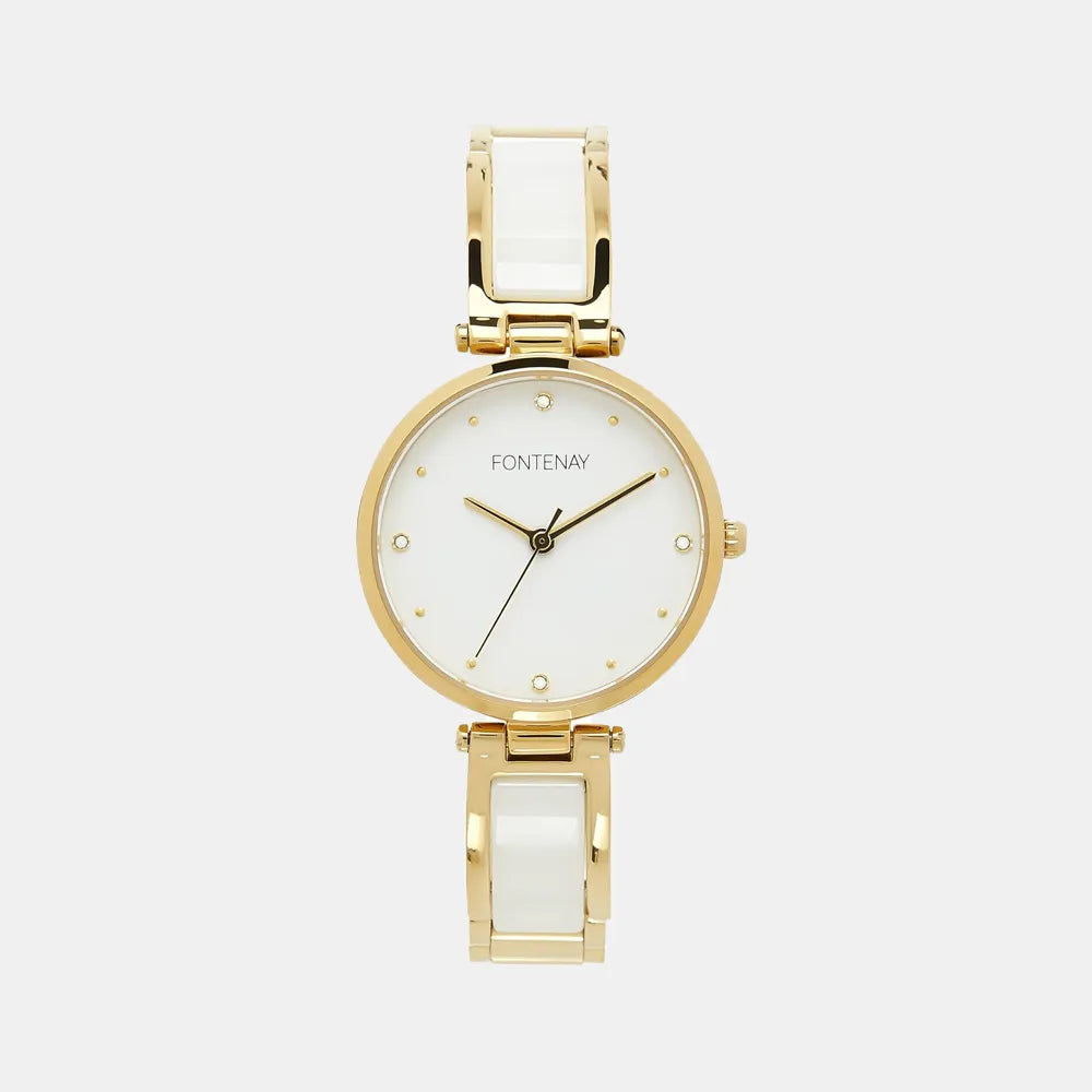 FONTENAY Montre FONTENAY Femme Caroline en Acier Doré FPA00803