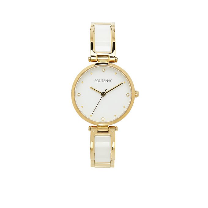FONTENAY Montre FONTENAY Femme Caroline en Acier Doré FPA00803