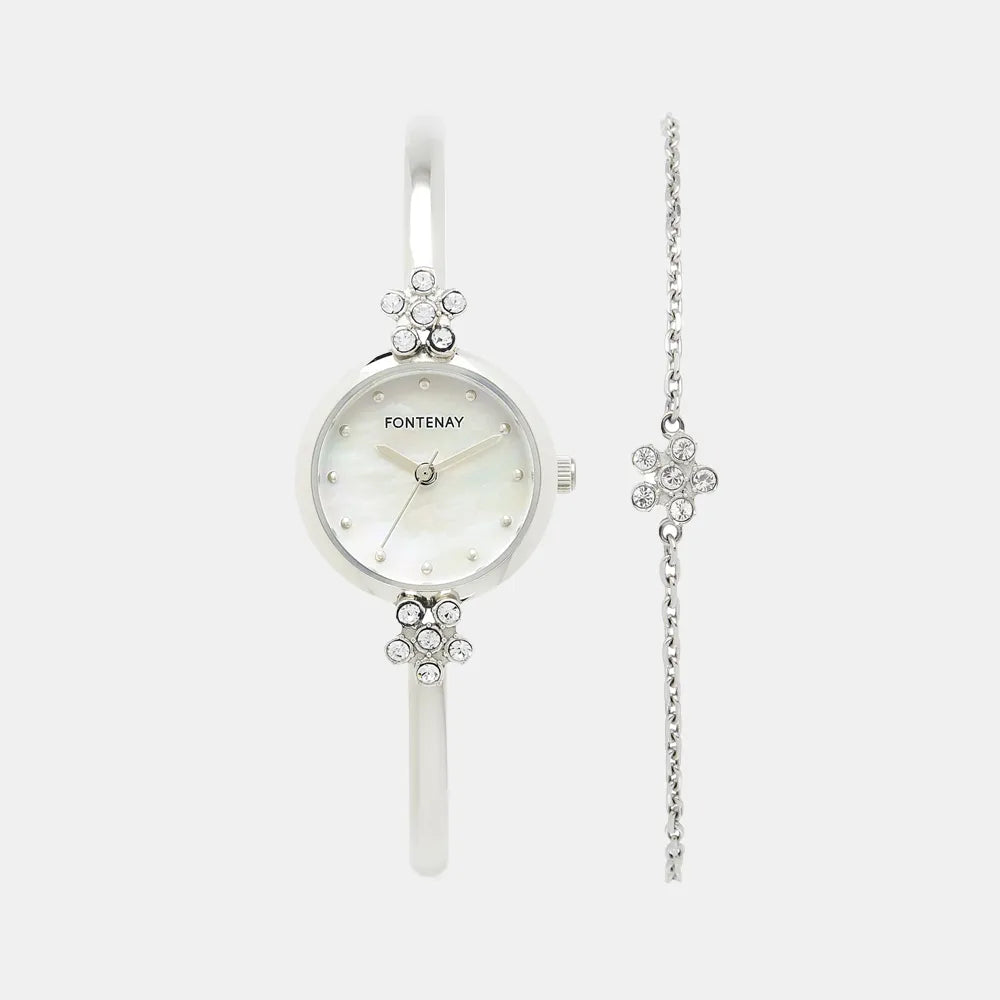 FONTENAY Montre FONTENAY Femme Iris Coffret Montre et Bijoux FPA00106SET