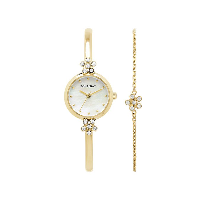 FONTENAY Montre FONTENAY Femme Iris Coffret Montre et Bijoux FPA00107SET