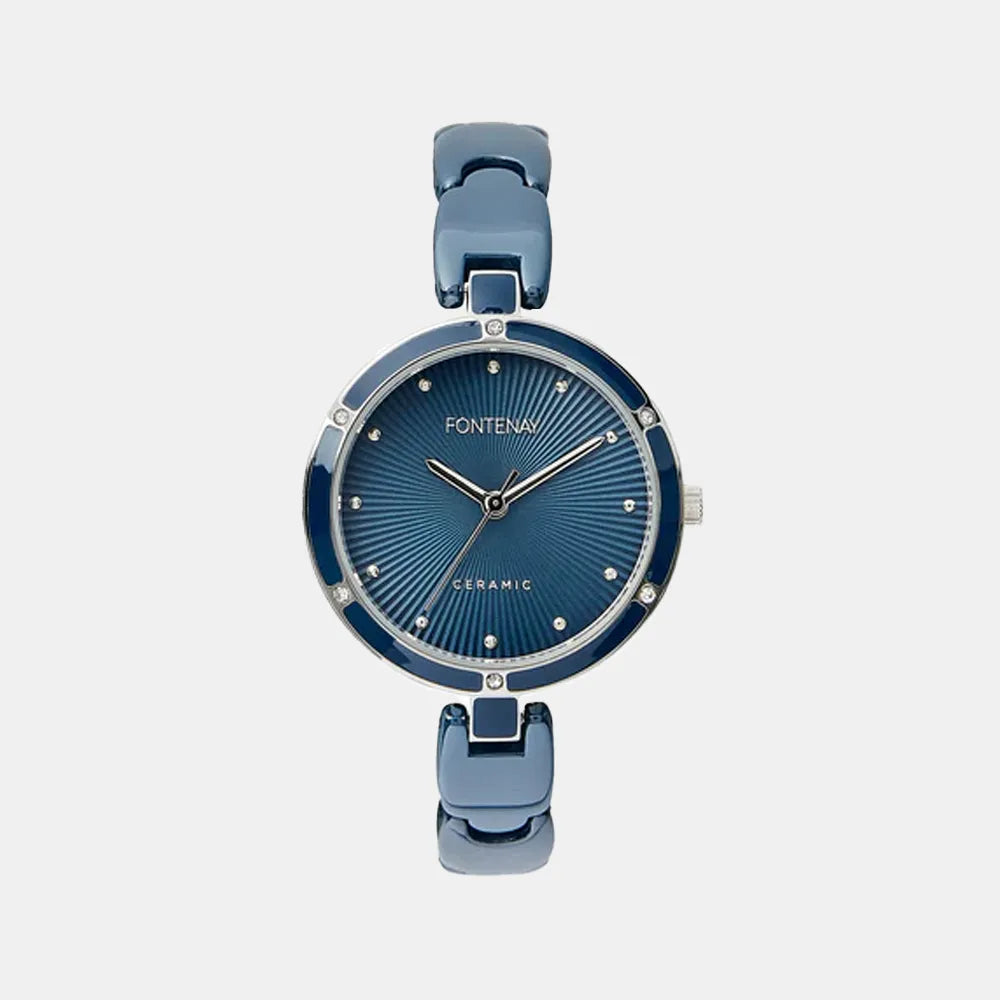 FONTENAY Montre FONTENAY Femme Jade en Acier Bleu FPA02104