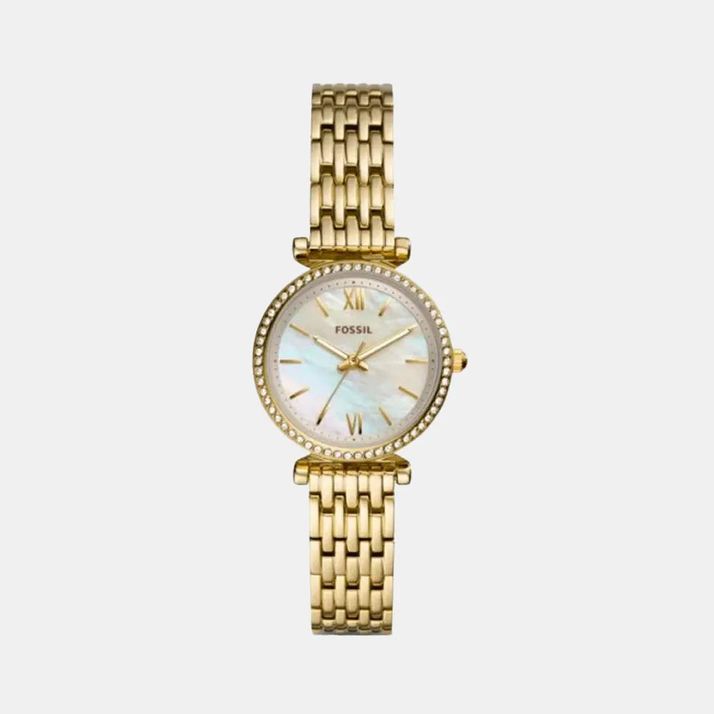 FOSSIL Montre FOSSIL Femme Carlie en Acier Doré ES4735