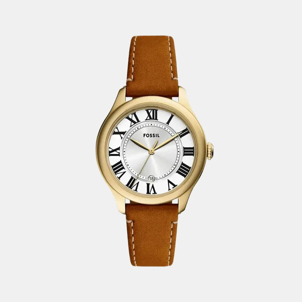 FOSSIL Montre FOSSIL Femme Gilmore en Cuir Marron ES5397