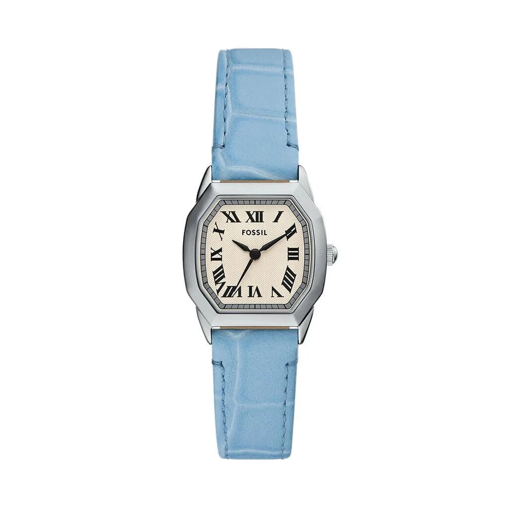 FOSSIL Montre FOSSIL Femme Harlow en Cuir Bleu ES5405
