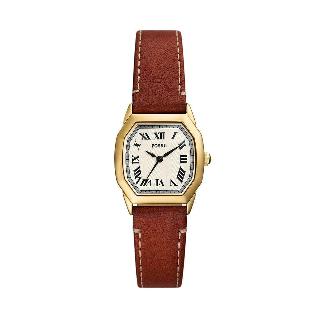 FOSSIL Montre FOSSIL Femme Harlow en Cuir Marron ES5364