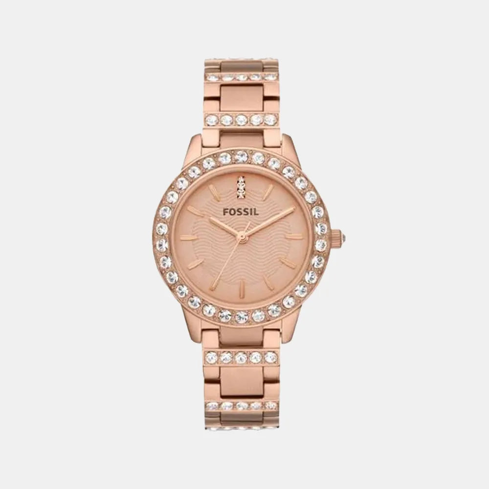 FOSSIL Montre FOSSIL Femme Jesse en acier Doré rose ES3020