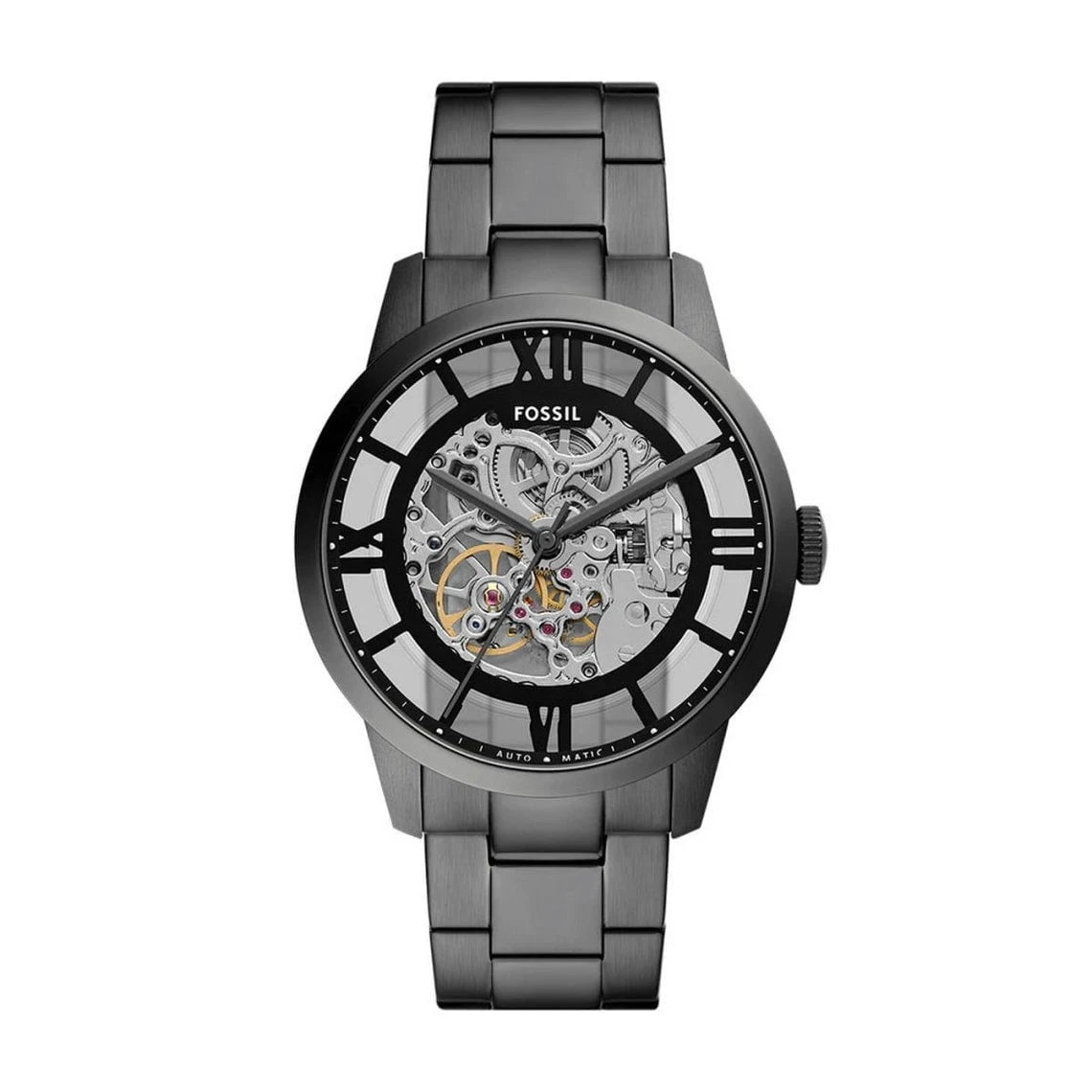FOSSIL Montre FOSSIL Homme Automatic en Acier Gris ME3268