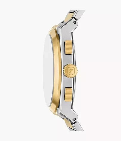 FOSSIL Montre FOSSIL Homme Everett Chronographe en Acier FS6106