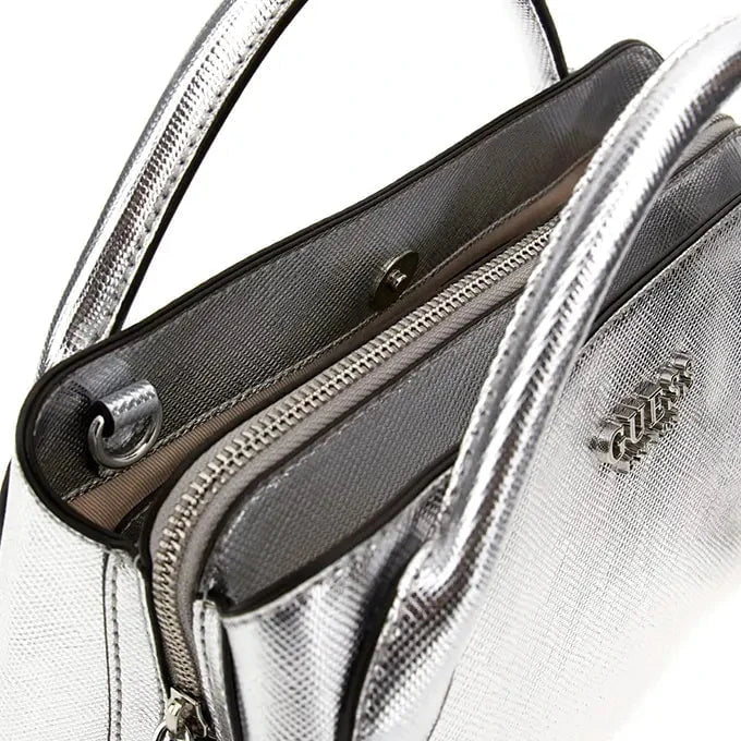 GUESS MAROQUINERIE Sac à Main GUESS Femme Fedana HWZM9643050SIL